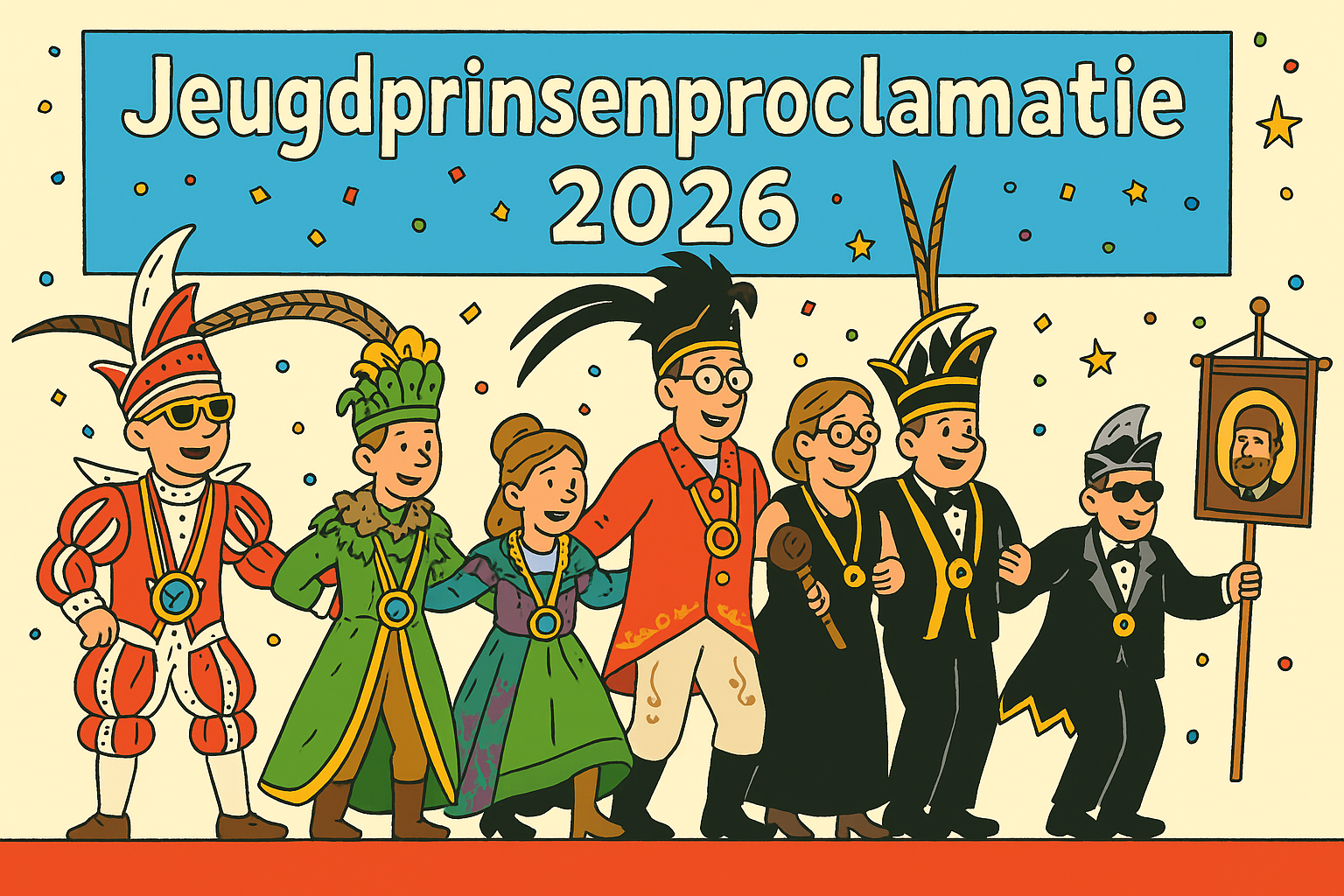 11 januari Jeugdprinsenproclamatie 2026